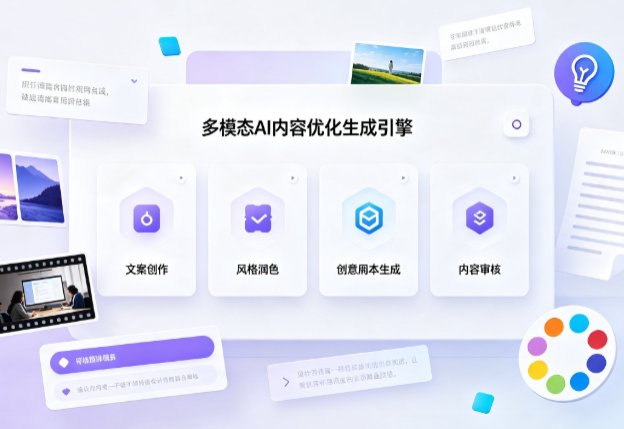 武威市AI智能内容优化创新 多模态生成技术丰富数字内容创作生态